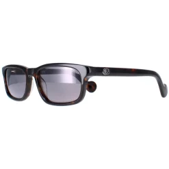 Moncler Sunglasses ML0116 52C Dark Havana Smoke Mirror