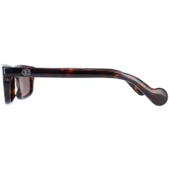 Moncler Sunglasses ML0116 52C Dark Havana Smoke Mirror