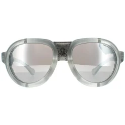 Moncler Sunglasses ML0090 20C Grey Smoke Mirror