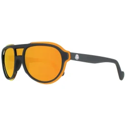 Moncler Sunglasses ML0055 20C Grey Orange Mirror