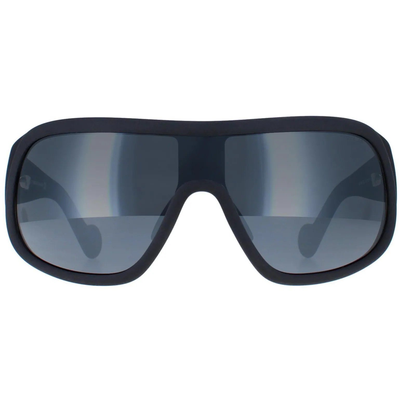 Moncler Sunglasses ML0048 02C Matte Black Smoke Mirror