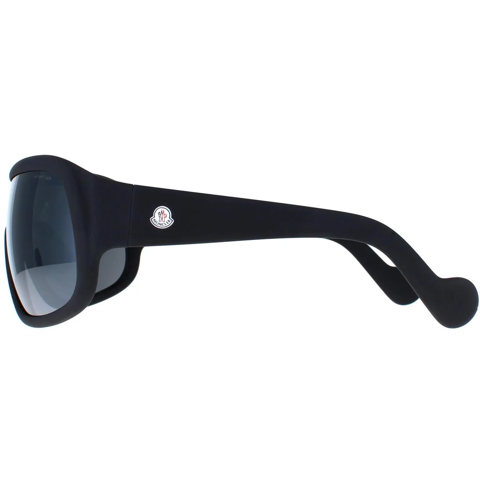 Moncler Sunglasses ML0048 02C Matte Black Smoke Mirror