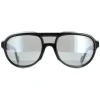Moncler Sunglasses ML0055 01C Shiny Black Grey Mirror