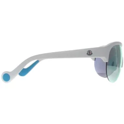 Moncler Sunglasses ML0049 21C White Grey Mirror