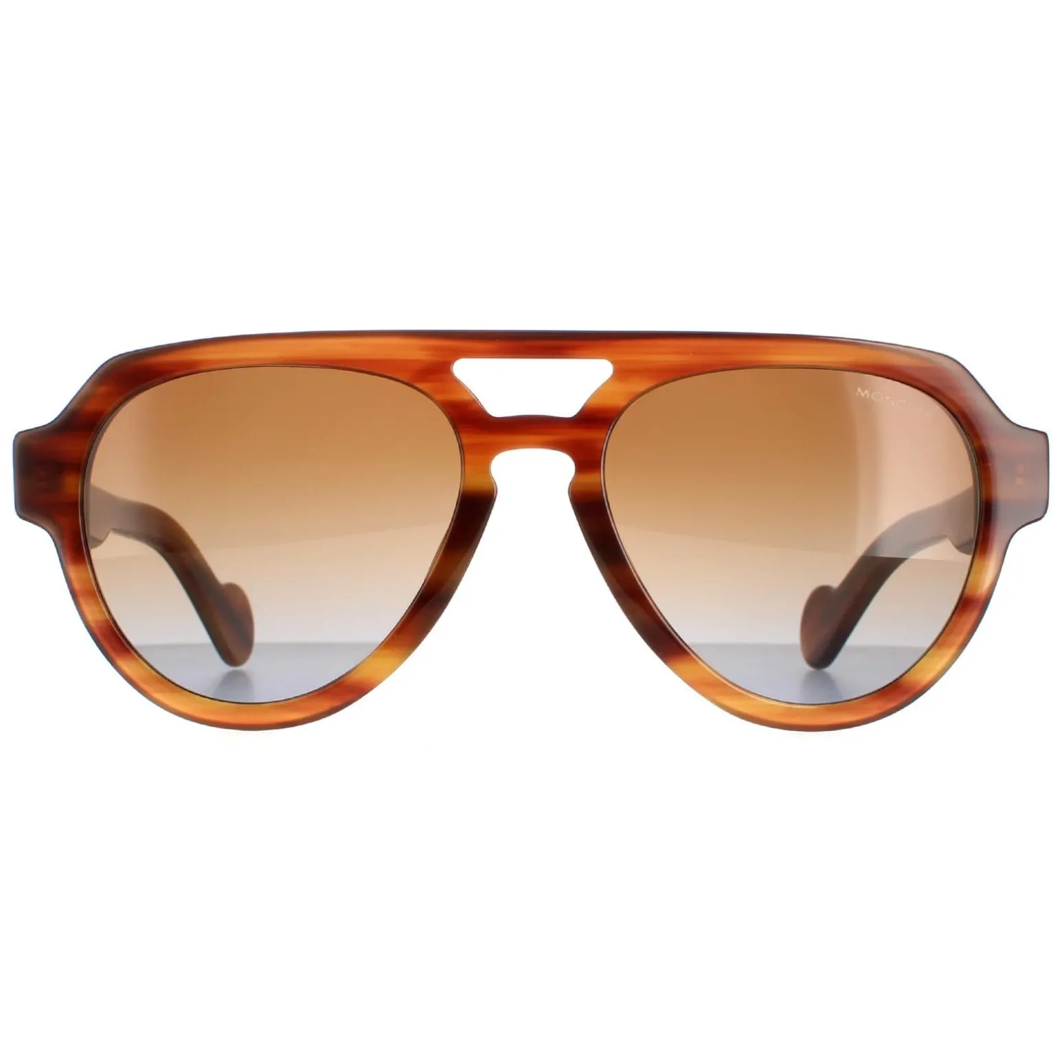 Moncler Sunglasses ML0094 54E Havana Brown Brown