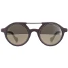 Moncler Sunglasses ML0083 49G Matte Dark Brown Brown