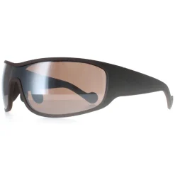 Moncler Sunglasses ML0129 50L Matte Brown Brown Mirror