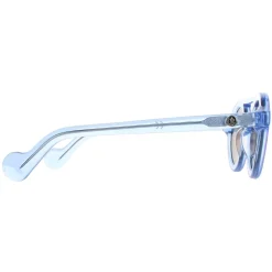 Moncler Sunglasses ML0014 84L Shiny Light Blue Blue