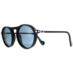 Moncler Sunglasses ML0103 02V Matte Black Blue