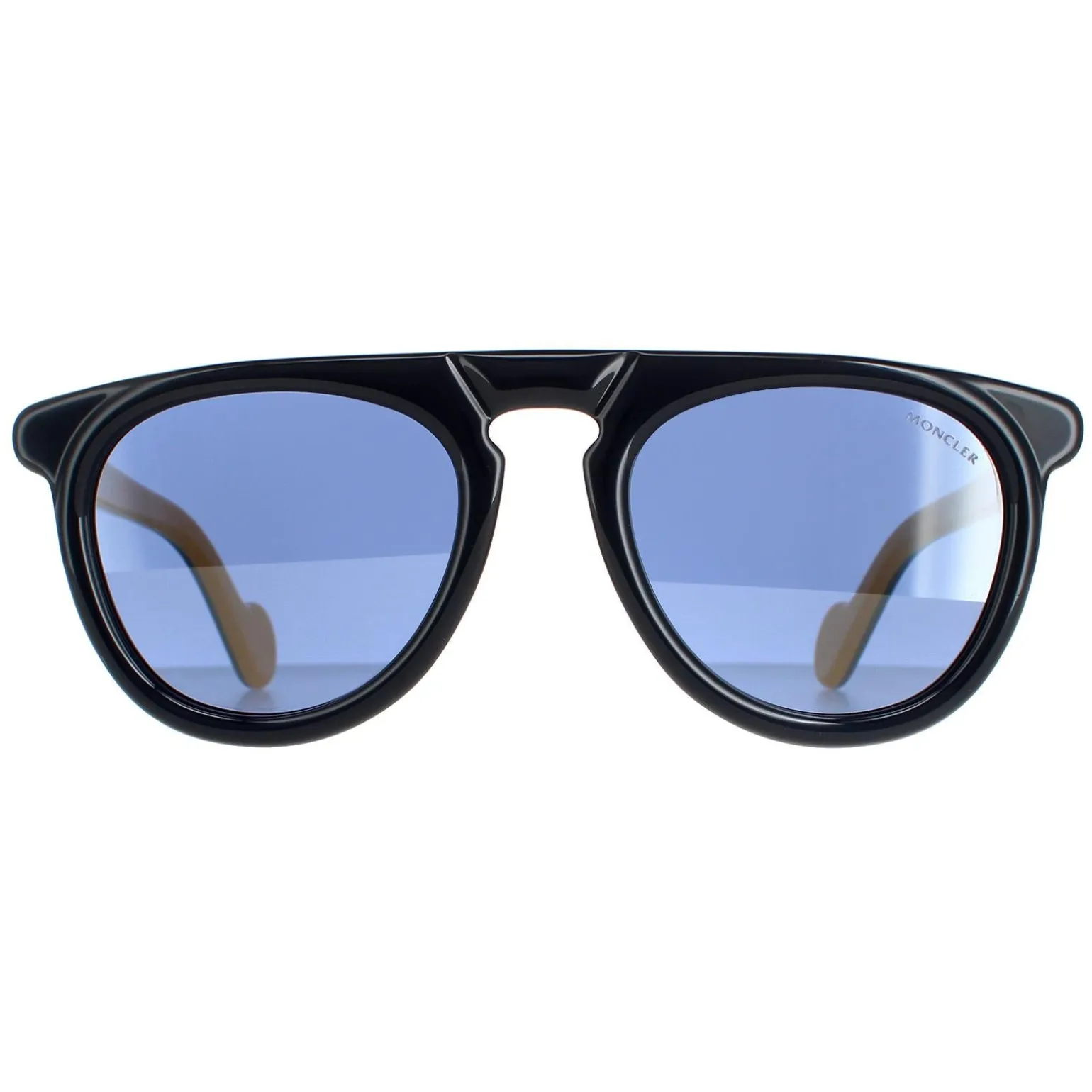 Moncler Sunglasses ML0100 92X Black Yellow Blue
