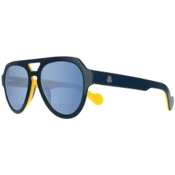 Moncler Sunglasses ML0094 92X Blue Yellow Blue Mirror