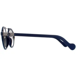 Moncler Sunglasses ML0083 91X Dark Blue Blue Mirror