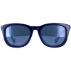 Moncler Sunglasses ML0118 92X Shiny Royal Blue Blue Mirror