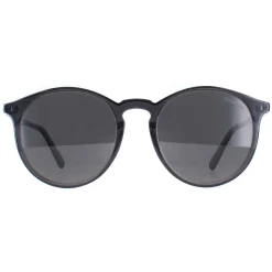 Moncler Sunglasses ML0213-F 01D Shiny Transparent Dark Grey Smoke Pola