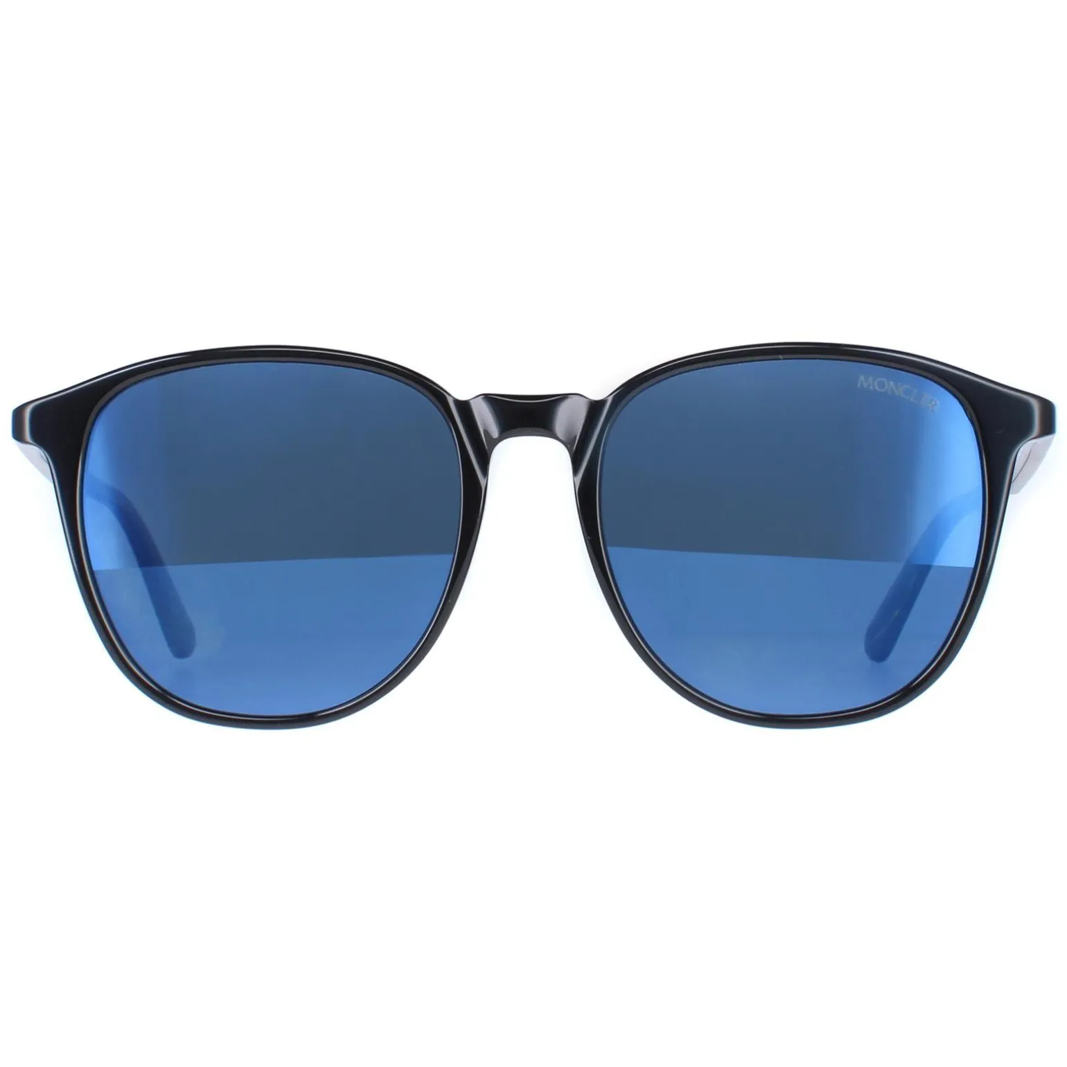Moncler Sunglasses ML0189-F 92D Shiny Black Blue Polarized
