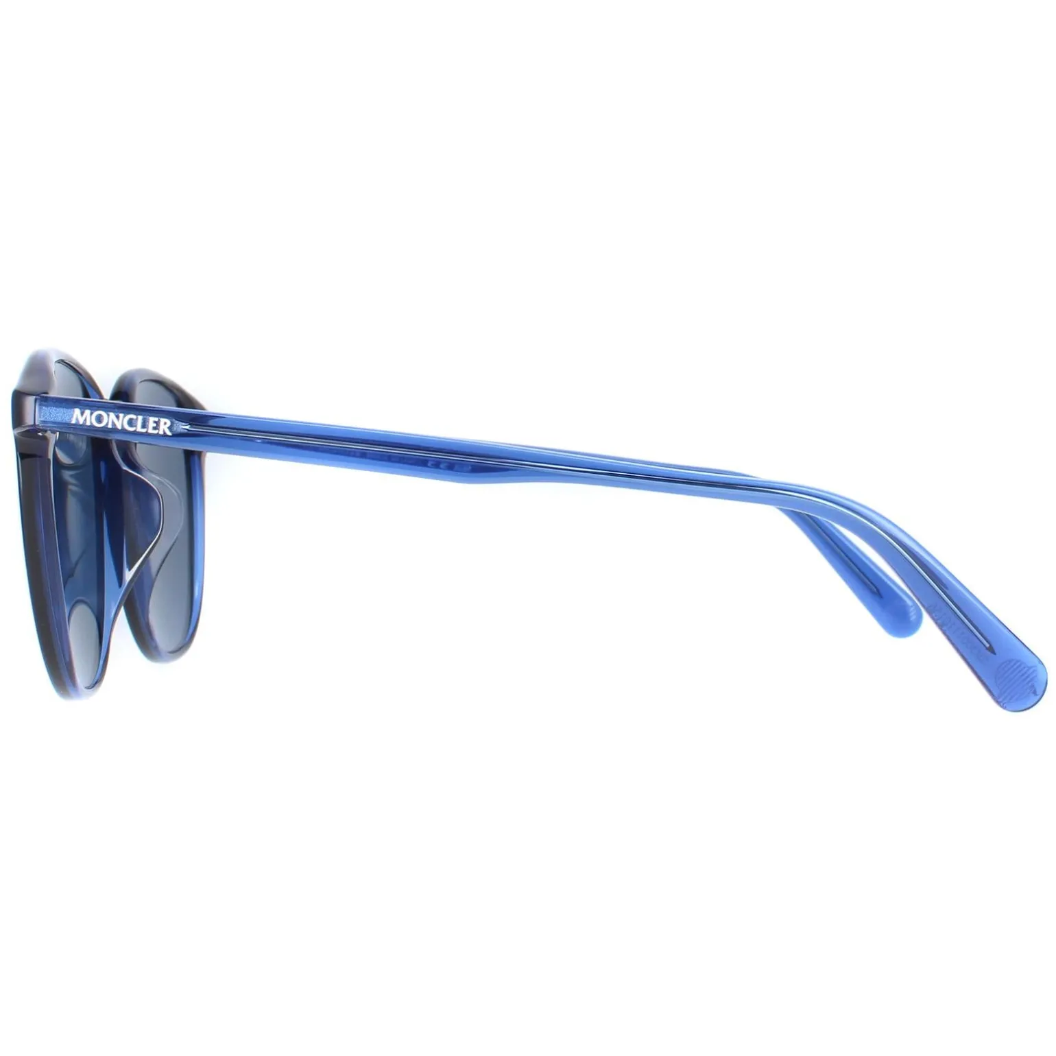 Moncler Sunglasses ML0189-F 92D Shiny Black Blue Polarized