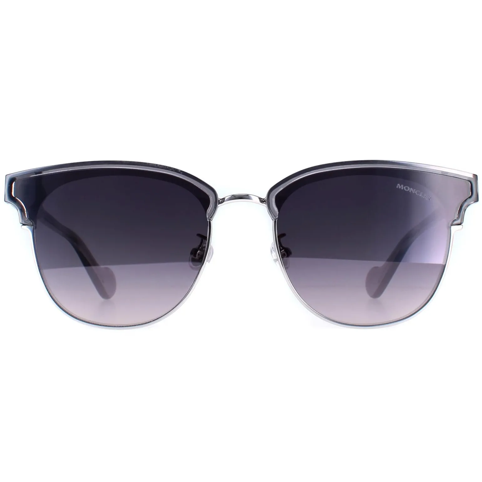 Moncler Sunglasses ML0112-K 20C Shiny Transparent Grey Brown Pink Grad
