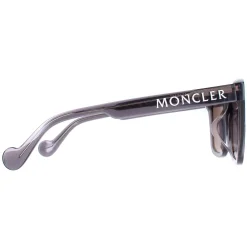 Moncler Sunglasses ML0113-K 20C Shiny Transparent Grey Grey Gradient