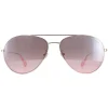Moncler Sunglasses ML0110-K 28U Shiny Rose Gold Brown Pink Gradient