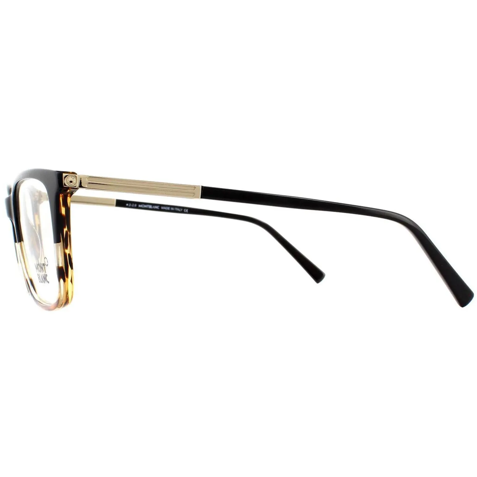 Mont Blanc Glasses Frames MB0544 005 Black Havana 54mm