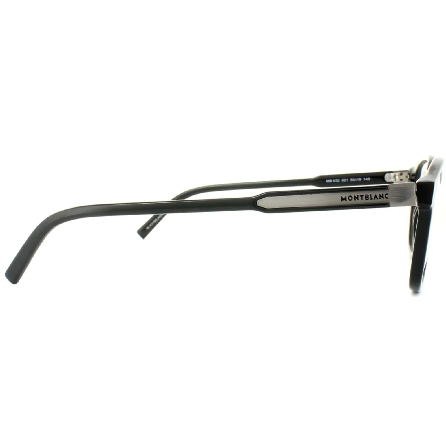 Mont Blanc Glasses Frames MB0632 001 Shiny Black