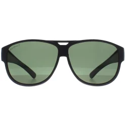 Montana Fit Over Glasses Sunglasses FO6 A Matte Grey G15 Polarized