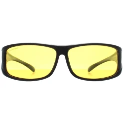 Montana Fit Over Glasses Night Driving Sunglasses FO5 F Matte Black Ye