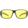 Montana Fit Over Glasses Night Driving Sunglasses FO4 H Matte Black Ye