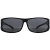 Montana Fit Over Glasses Sunglasses FO5 Matte Black Smoke Polarized