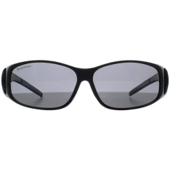 Montana Fit Over Glasses Sunglasses MFO1 C Black Smoke Polarized