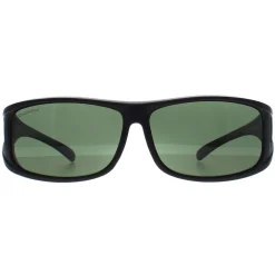 Montana Fit Over Glasses Sunglasses FO5 A Matte Black G15 Polarized