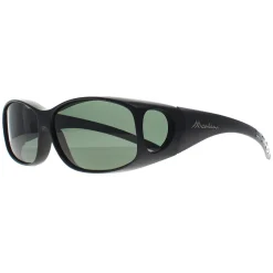 Montana Fit Over Glasses Sunglasses MFO1 B Matte Black G15 Polarized
