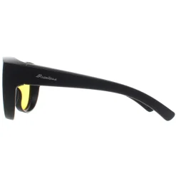 Montana Fit Over Glasses Night Driving Sunglasses FO8 C Matte Black Ye