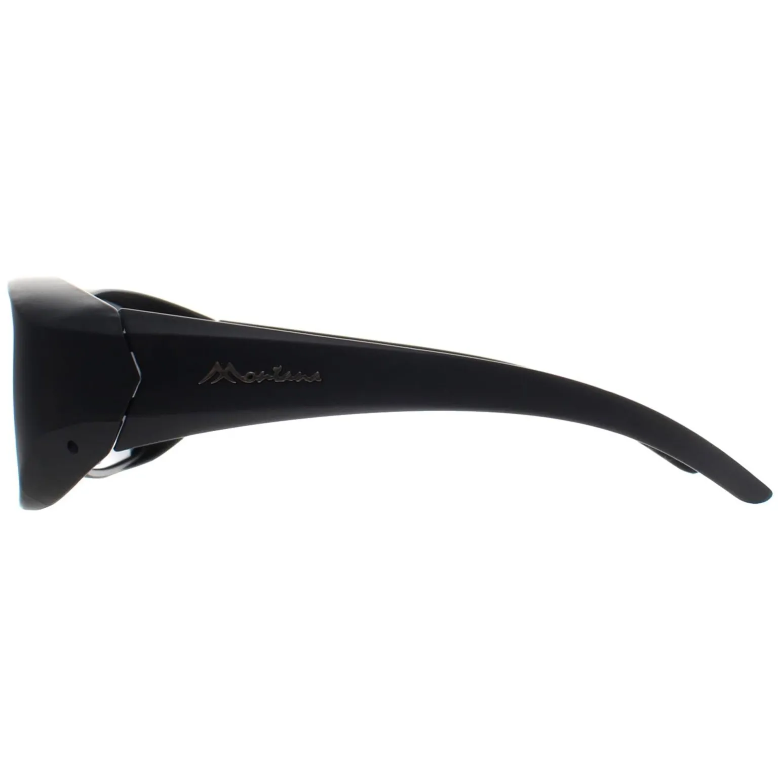 Montana Fit Over Glasses Sunglasses FO4 Matte Black Smoke Polarized
