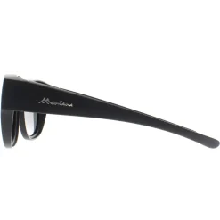 Montana Fit Over Glasses Sunglasses FO7 Matte Black Smoke Polarized