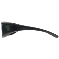 Montana Fit Over Glasses Sunglasses FO5 A Matte Black G15 Polarized