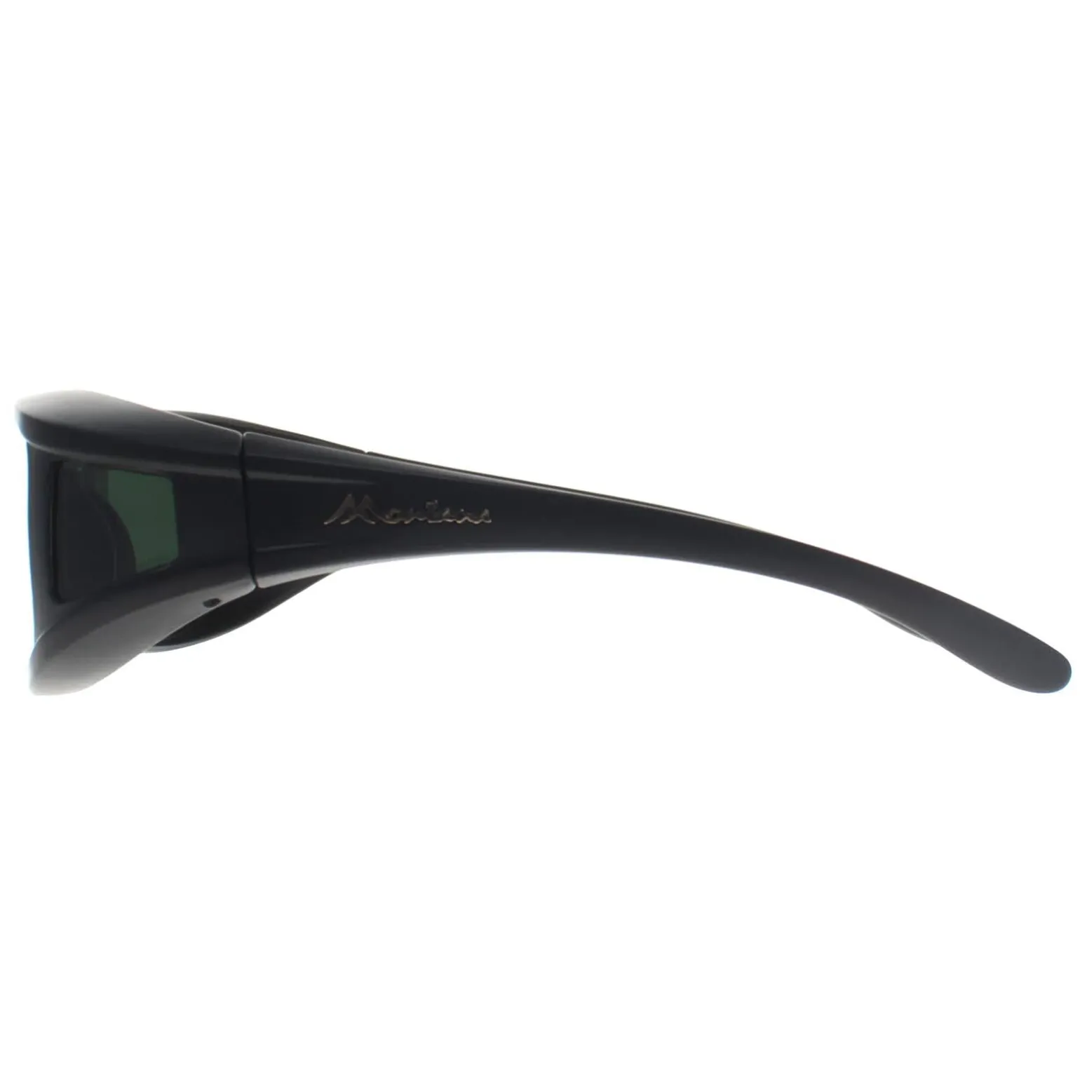 Montana Fit Over Glasses Sunglasses FO5 A Matte Black G15 Polarized
