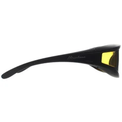 Montana Fit Over Glasses Night Driving Sunglasses FO5 F Matte Black Ye