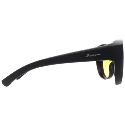 Montana Fit Over Glasses Night Driving Sunglasses FO8 C Matte Black Ye