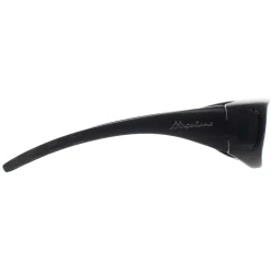 Montana Fit Over Glasses Sunglasses MFO1 C Black Smoke Polarized
