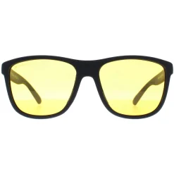 Montana Night Driving Sunglasses MP199 D Black Yellow Polarized