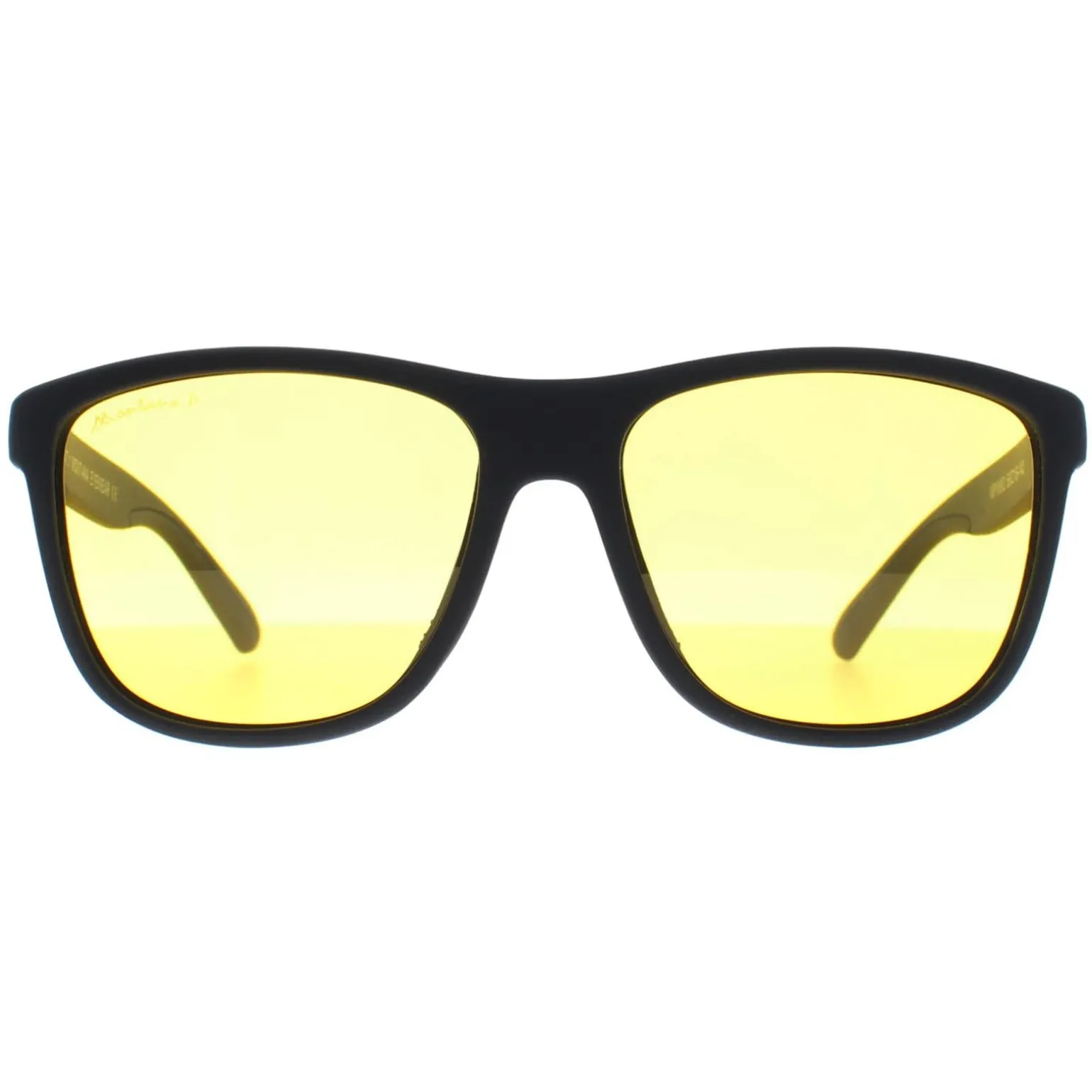 Montana Night Driving Sunglasses MP199 D Black Yellow Polarized