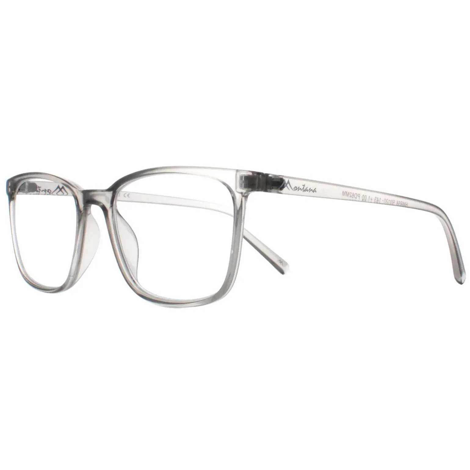 Montana Reading Glasses HMR56 Clear Grey Men Women +1.00