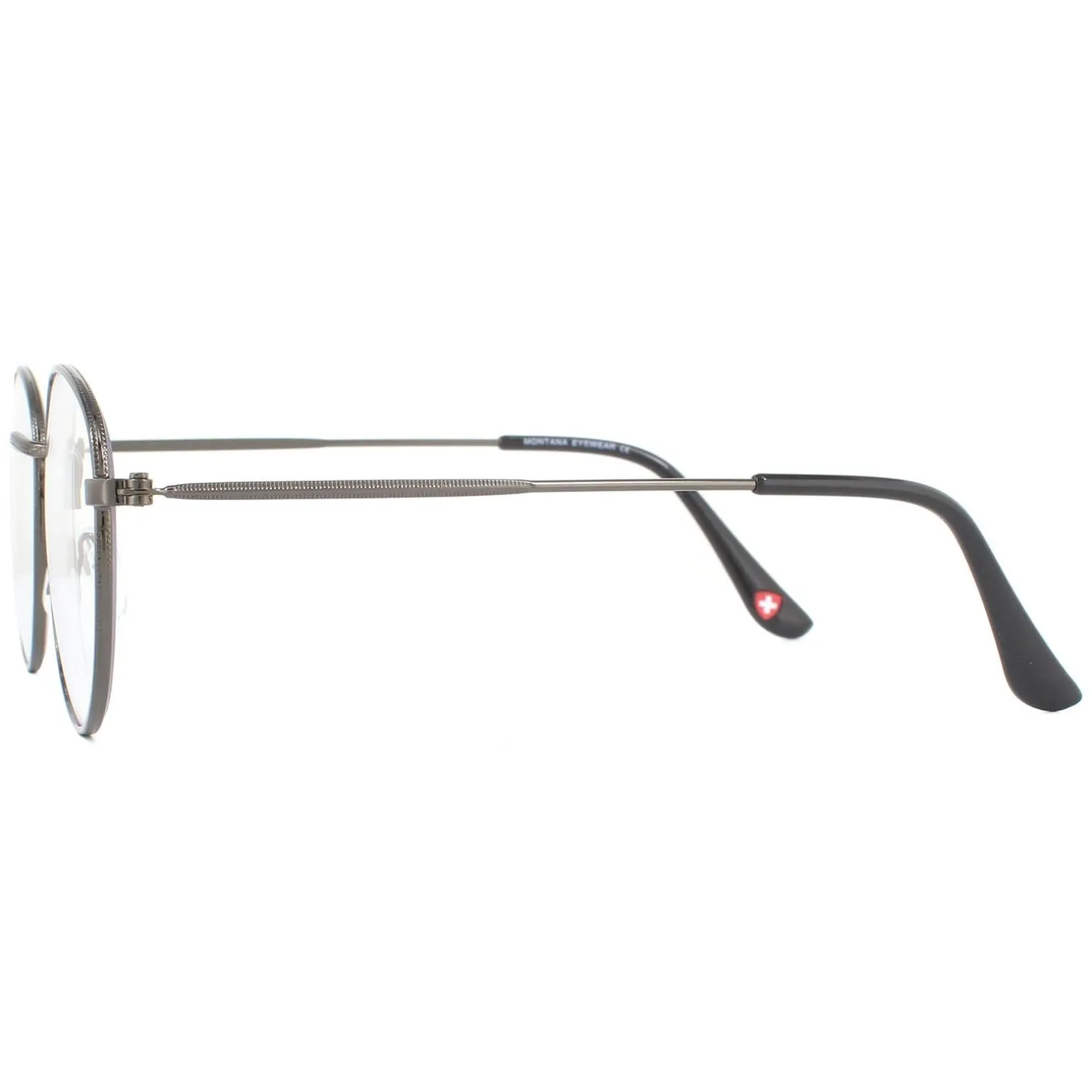 Montana Reading Glasses HBLF54 Gunmetal Grey Blue Light Block +1.00