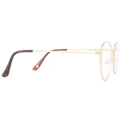 Montana Reading Glasses HBLF54-A Gold Blue Light Block +1.50