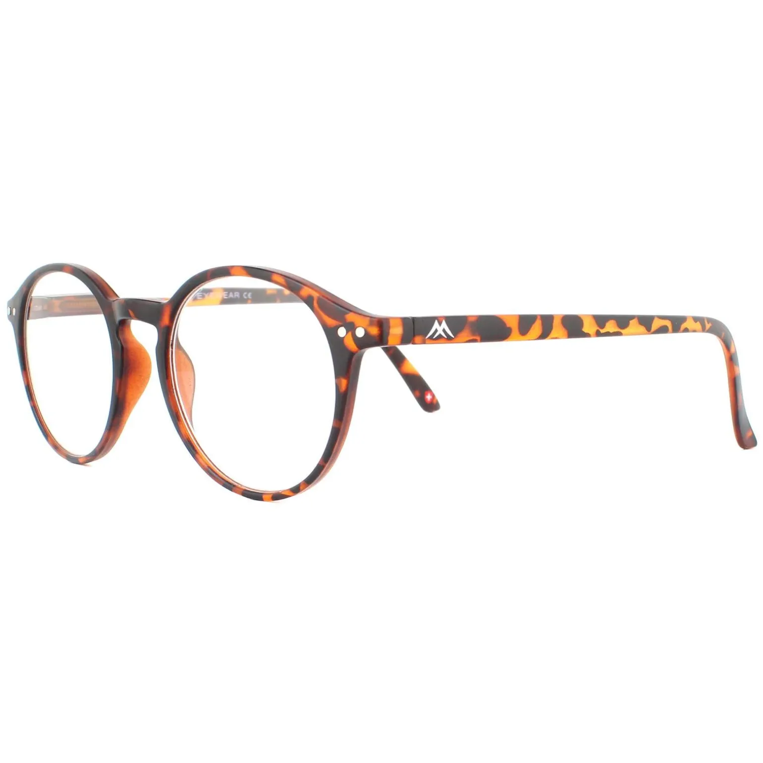 Montana Reading Glasses MR65-A Matte Brown Turtle Men Women +2.50