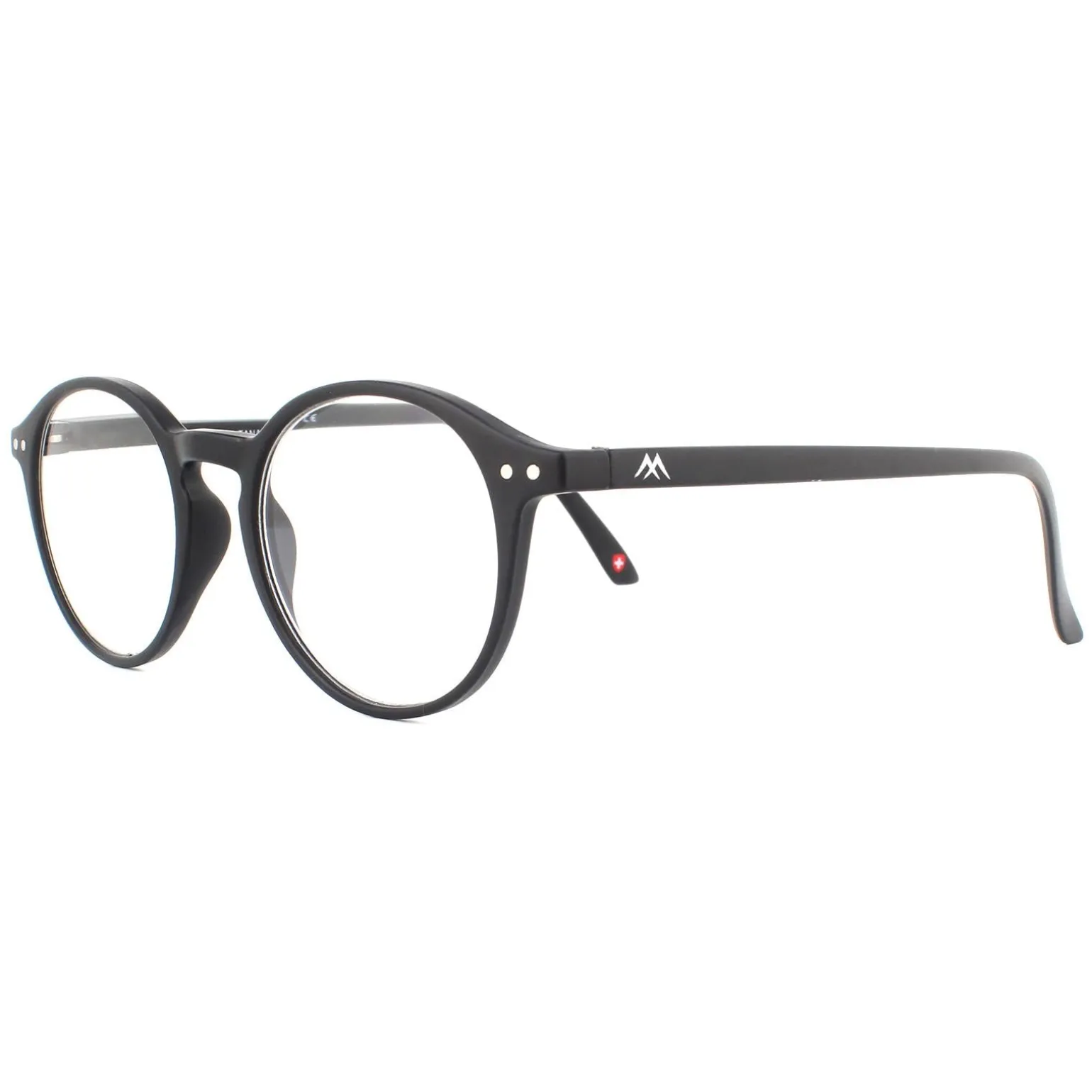 Montana Reading Glasses MR65 Matte Black Men Women +3.00