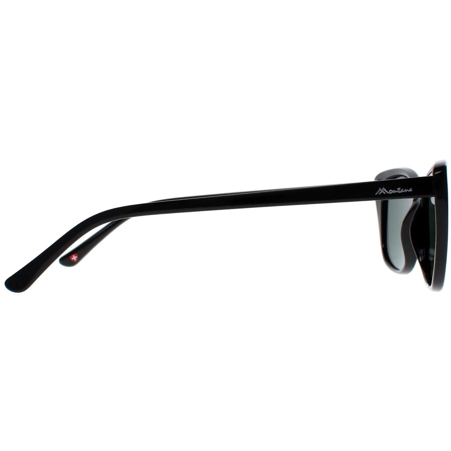 Montana Sunglasses MP42 A Black G15 Green Polarized
