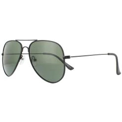 Montana Sunglasses MP94 A Matte Balck G15 Green Polarized