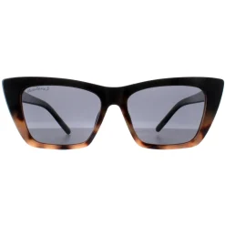 Montana Sunglasses MP64 A Shiny Black Smoke Polarized